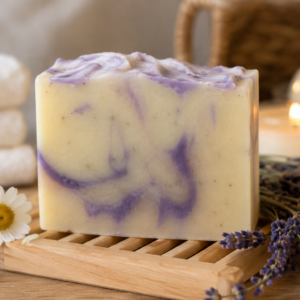 Sabonete Artesanal Relaxar Lavanda e Camomila | Acalma, Equilibra e Relaxa