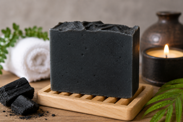 Sabonete Artesanal Purificar Carvão Ativado | Limpeza Profunda, Detox e Renovação