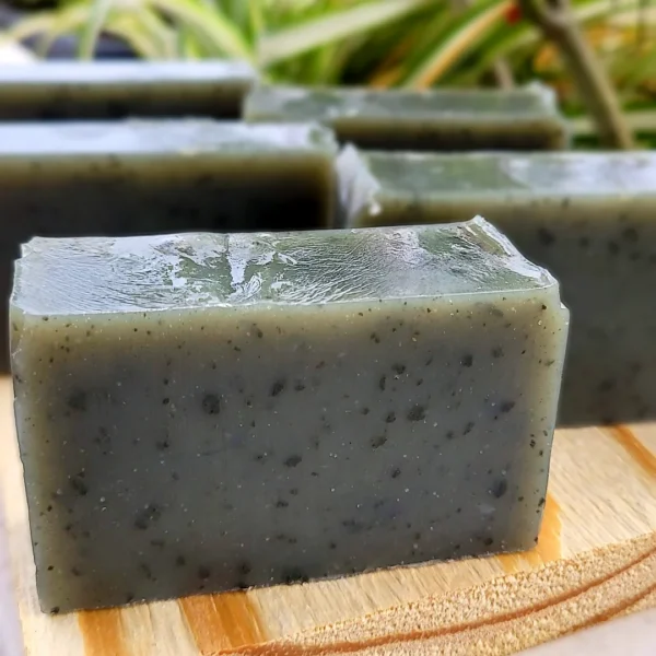 Sabonete Artesanal Argila Verde - Pele Oleosa e Mista | Aroma & Arte