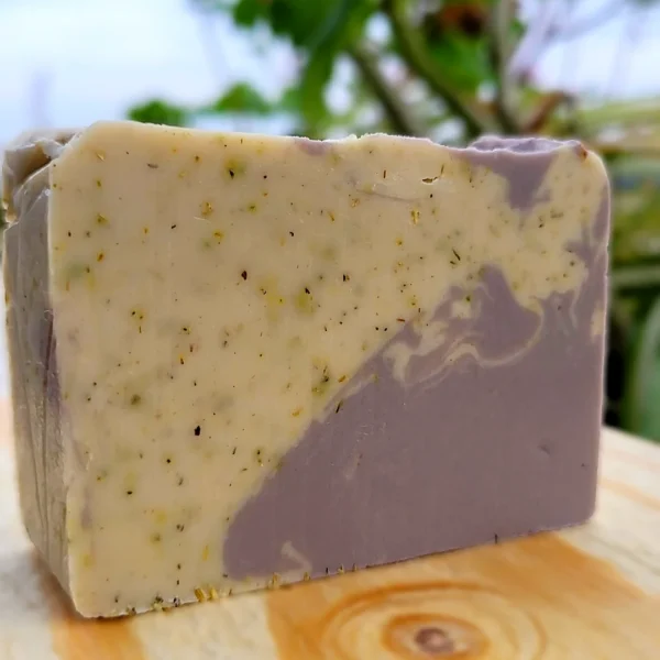 Sabonete Artesanal Lavanda e Camomila - Embalagem Premium | Aroma & Arte