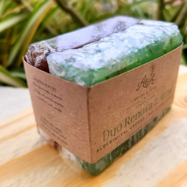 Kit Duo Sabonetes - Presente Elegante | Aroma & Arte