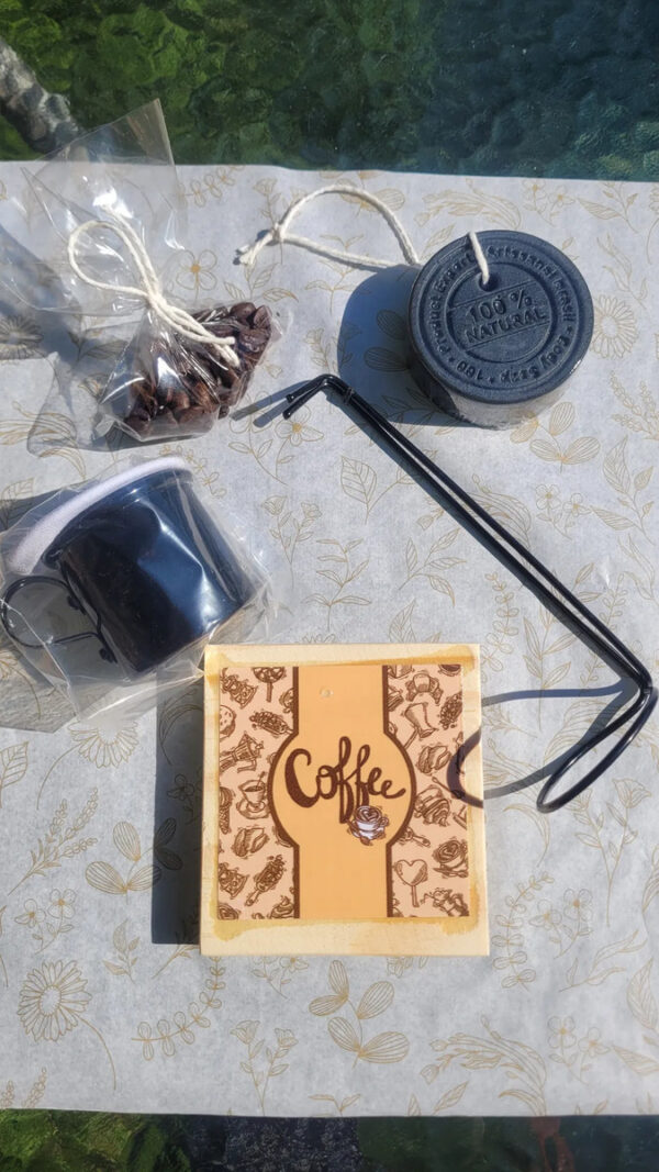 Kit Presente Experiência Café + Sabonete Artesanal - Dia Dos Pais